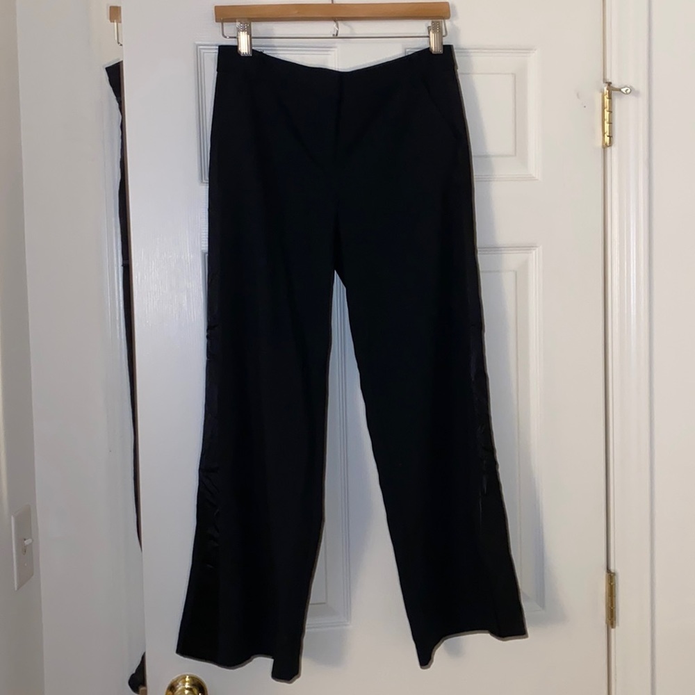 Elevenses Urban Outfitters Black Tuxedo Stripe Pants size 6